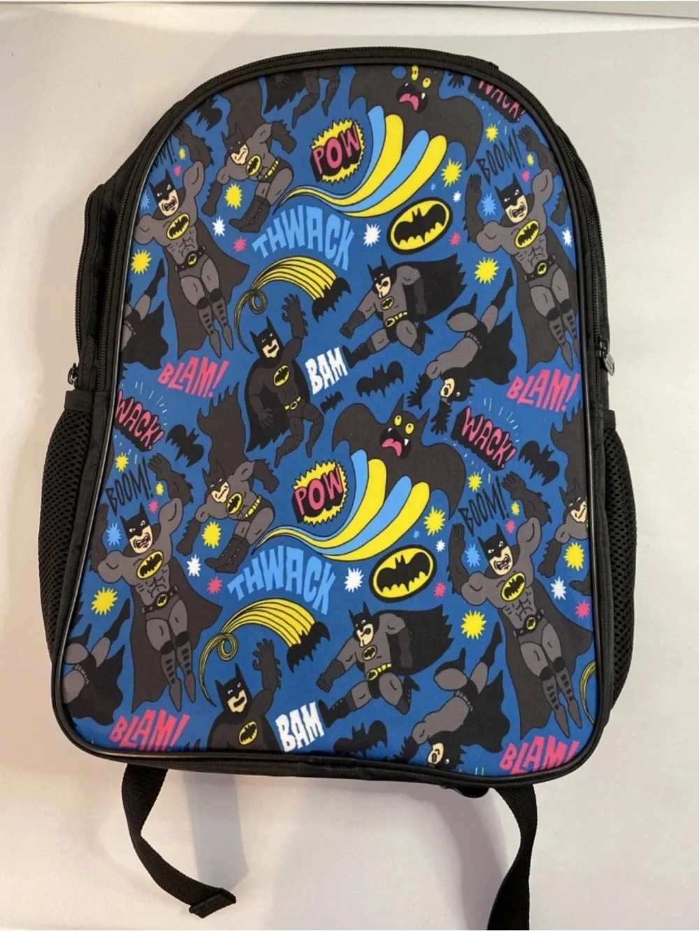 New-  Set Of 2 School Backpack And Lunch Bag Batman DC
